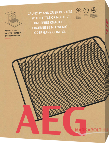 AEG A9OOAFWM airFry sütőtepsi 2 év garancia